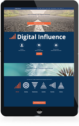 Digital Influence ipad